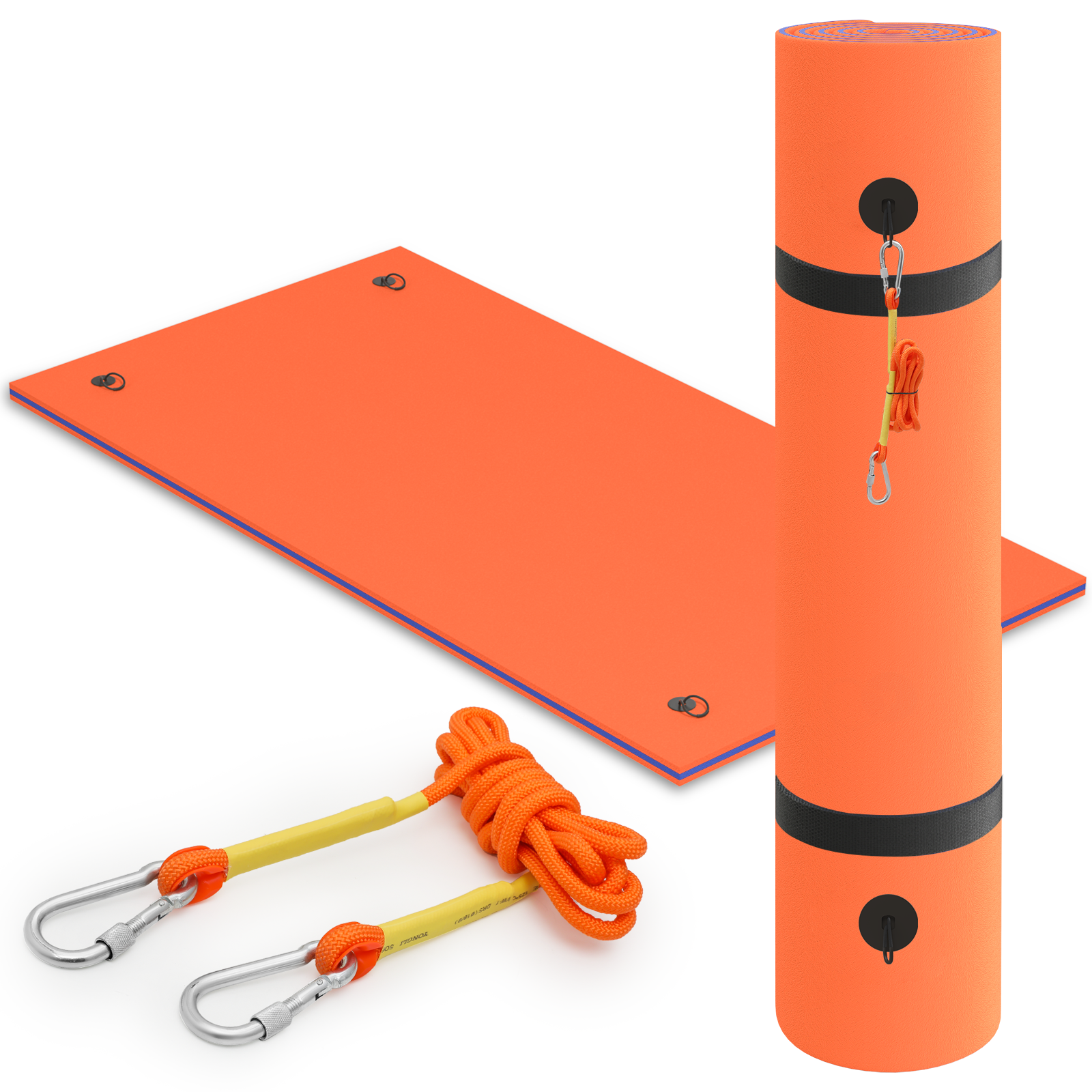 Magshion 12' x 6' Water Floating Mat, 3Layer TearResistant XPE Foam