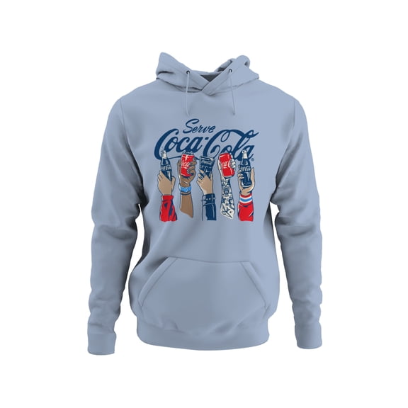 Officially Licensed Coca Cola Celebrate with Coke Artwork Men's Hoodie