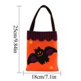 thumbnail image 3 of Moocorvic Ghost Festival Children's Candy Bag Prop Bag Halloween Portable Non-woven Bag, 3 of 3