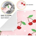 thumbnail image 2 of GZHJMY Cute Fruit (2) Dish Drying Mat for Kitchen Counter,Super Quick Absorbent Composite Sponge Dish Drying Pad,Heat Resistant Non-Slip Rack Tableware Mat (16x18Inch)for Dishes Coffee Machine Dish, 2 of 7