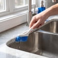 thumbnail image 3 of Dengmore 2 PCS Cleaning Brush Small Stiff Scrub Brush For Cleaning Sink Scrub Brush Bathroom Kitchen Edge Corner Grout Cleaning Brushes Window Track Cleaning Brush, 3 of 11