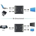 thumbnail image 4 of HDMI Switch Bi-Directional Switcher 1 in 2 Out / 2 in 1 Out HDMI Splitter Support HDCP Ultra HD 4k 3D 1080p for HDTV / PS4 / DVD/DVR / Xbox etc, 4 of 9
