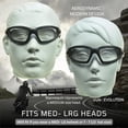 thumbnail image 3 of Bikershades Motorcycle Safety Sunglass Foam Padded Men Women Wide Coverage Wind-Proof, 3 of 8