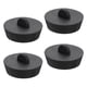 thumbnail image 1 of Tapón de drenaje de goma de 4 piezas para bañera, se adapta a desagües de 1-3/4 pulgadas a 28 pulgadas, negro, 1 of 6