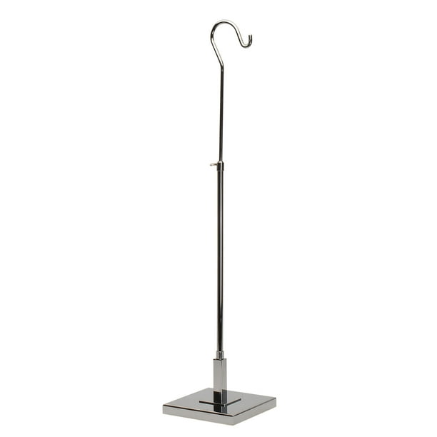 Chrome Hook Stand with 18 x 36 inch Extension Chrome Finish Walmart