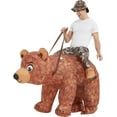 thumbnail image 4 of One Casa Inflatable Costume Adult,Blow Up Ride Bear Suit,Halloween Costumes For Men Women, 4 of 8