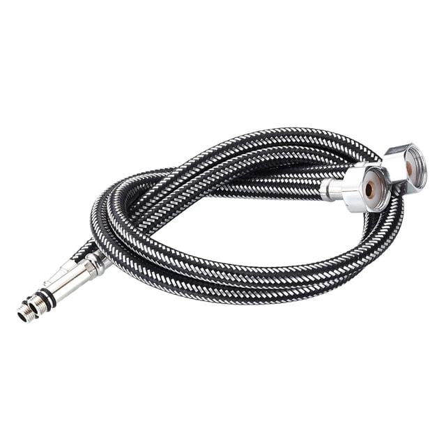 de calentador de agua Tubo de grifo de grifo de agua fría flexible tejido de acero inoxidable 80cm Sunnimix Manguera tejida de acero inoxidable