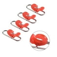 thumbnail image 2 of Lefu 10 Pcs clip d'Appât de Pêche en Mer en Acier Inoxydable clip de Libération d'Hameçon, 2 of 9