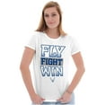 thumbnail image 4 of US Air Force Fly Fight Win Slogan Women's Plus Size Shirt Brisco Brands 3X, 4 of 5