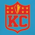 thumbnail image 3 of Kansas Shield T-Shirt Champions Game Day Fantasy Football K.C. Fan Women's Tee, 3 of 7
