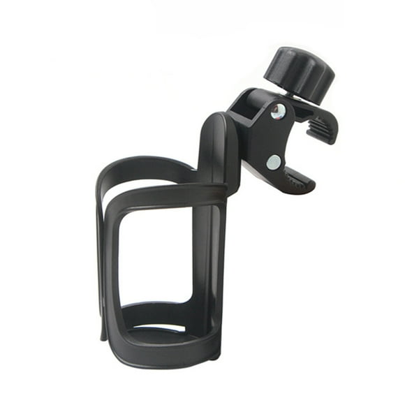 Porte-gobelet et Porte-Bouteille Universels en Plastique à Dégagement Rapide pour Poussettes, Vélos, Chariots - Ajustement de Diamètre 60-80 mm, Hauteur 140 mm, Pince 50 mm - Poids Léger 105 g, Lot de 1 Pce