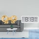 thumbnail image 2 of Asa de mueble,Tirador de latón con forma de lazo para muebles o armario,Reloj de pared digital,Reloj de pared digital multifuncional para oficina,Reloj de escritorio con pantalla grande y, 2 of 8