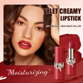 thumbnail image 4 of Moisturizing Lipstick, Matte Lipstick, Long Lasting Waterproof Non Stick Cup Lipstick, Highly Pigmented Smooth Texture Lightweight Hydrating Lipstick Suitable for All Seasons, 4 of 5