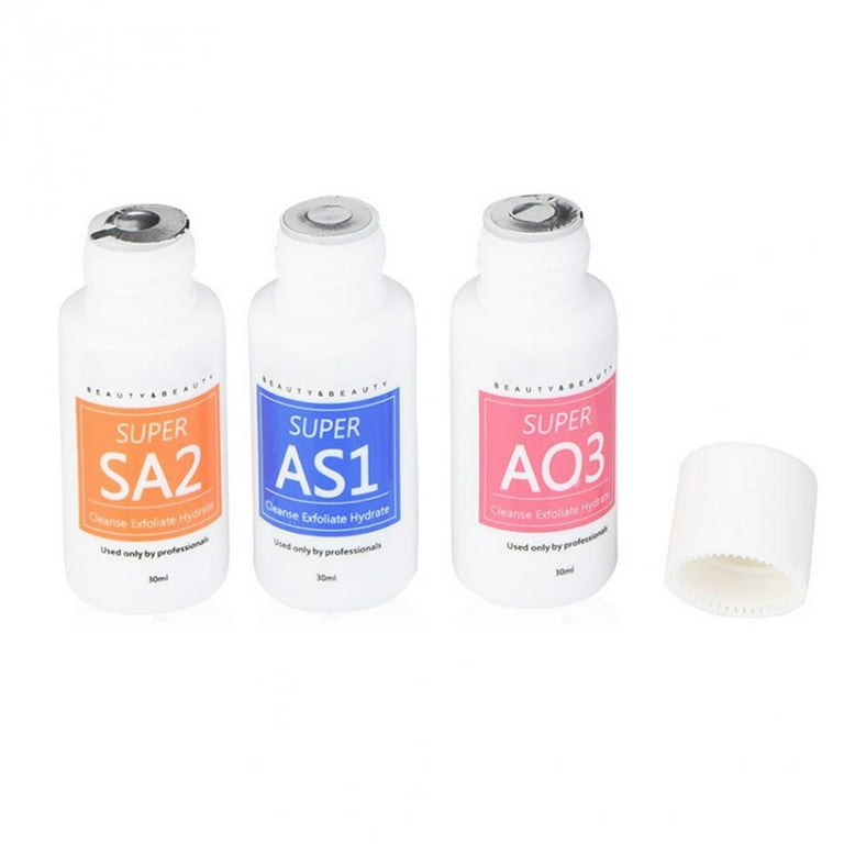 Wonder Point 3Pcs/Set Aqua Peeling Solution AS1 SA2 AO3 For Hydra