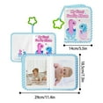 thumbnail image 2 of Mfigree 2024 New Photo Album for Baby Animal Pattern Family Photo Album With Star Hook Holds 17 Photos Soft Cloth Cover Keepsake Record Book for Kids, 2 of 9