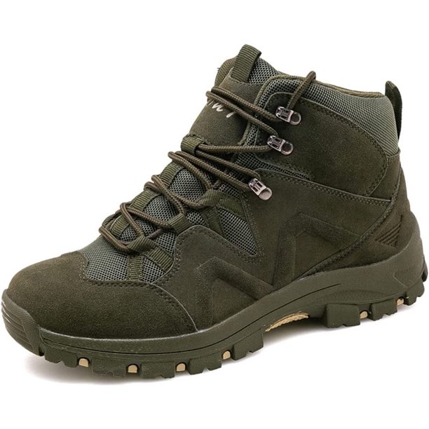 Xishao Botas ligeras de senderismo para hombre, botas de moda para exteriores, antideslizantes, para hombre Xishao ropa