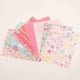 thumbnail image 5 of Bloc de papel para álbum de recortes de flores, 24 hojas, papel decorativo para manualidades florales, 5 of 7