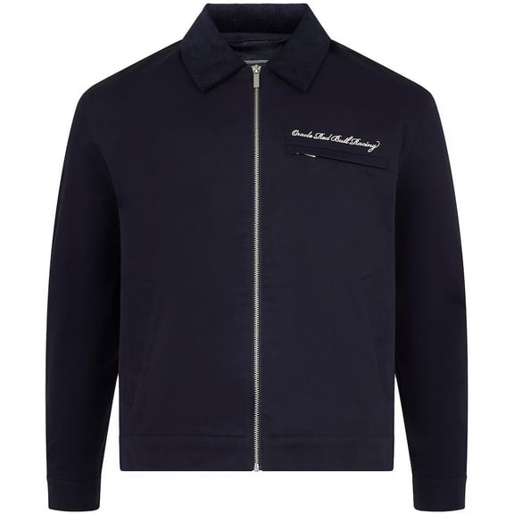 Red Bull Racing F1 Heritage Script Work Jacket - Navy