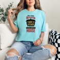 thumbnail image 2 of Funny Statement About Kitchen Ownership, Chalky Mint Comfort Colors T-Shirt, XL, 2 of 3