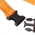 thumbnail image 2 of Adjustable Dog Muzzle, Breathable Nylon Mouth Guard for Walking and Training, Orange, Size M, 2 of 4