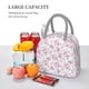 thumbnail image 5 of Fotbe Rose Flowers Bolsa de Almuerzo con Estampado, Lonchera Aislada, Contenedor de Comida Reutilizable Tipo Cooler a Prueba de Fugas, 5 of 6