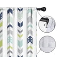 thumbnail image 4 of Blackout Kids Curtains,Boho Bohemia Geometric Line Art Childrens Insulated Curtains Set Of 2,Bedroom Essentials,Toddler Room Decor 42"x63"(106x160cm), 4 of 4