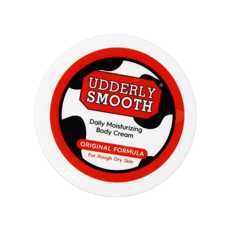 Udderly Smooth Body Cream Skin Moisturizer Original Formula for Rough Dry Skin, 10 Ounce