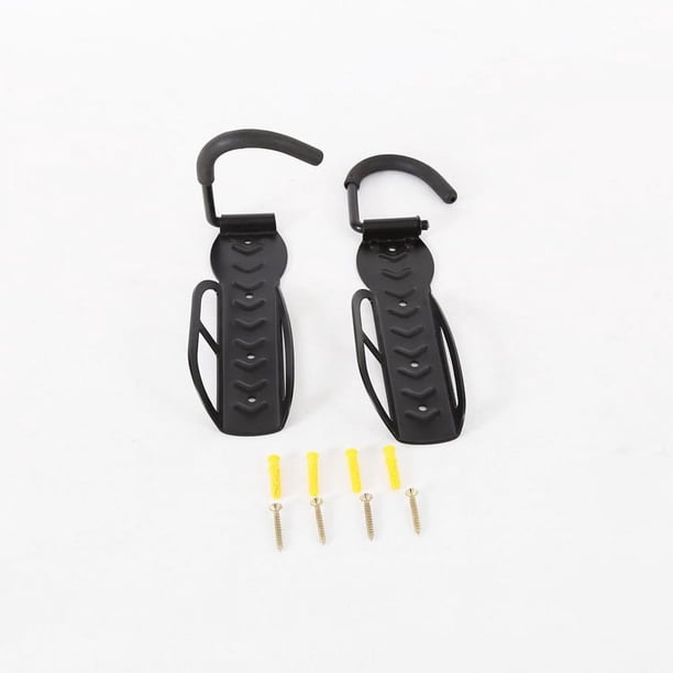 Portabicicletas para pared de garaje, almacenamiento en el hogar para bicicletas, colgador ajustable para bicicletas, paquete de 2 soportes de pared para bicicletas, sistema de garaje vertic