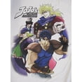 thumbnail image 7 of Jojos Bizarre Adventures Anime Cartoon Characters Men's White Graphic Tee Shirt - S, 7 of 7