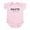 Petal Pink, variant on CafePress - Paste (Ctrl+V) Baby Body Suit - Baby Light Bodysuit, Size Newborn - 24 Months