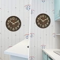 thumbnail image 5 of Reloj de pared, reloj de pared de madera, movimiento de barrido sin tictac, reloj de pared decorativo, reloj de pared con pilas, reloj para el hogar, sala de estar, cocina, dormitorio, oficina,, 5 of 5
