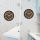 thumbnail image 5 of Reloj de pared, reloj de pared de madera, movimiento de barrido sin tictac, reloj de pared decorativo, reloj de pared con pilas, reloj para el hogar, sala de estar, cocina, dormitorio, oficina,, 5 of 5