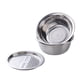 thumbnail image 1 of Inteprter Juego de cuencos multifuncionales para de verduras, acero inoxidable de primera , amplio, duradero Cocina y Comedor plata, 1 of 6