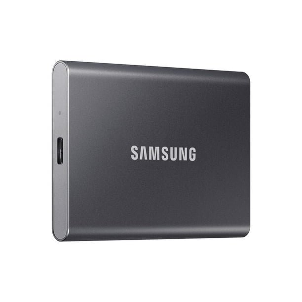 SAMSUNG T7 500GB USB 3.2 2 (10Gbps, Type C) External Solid State (Portable SSD) Black -