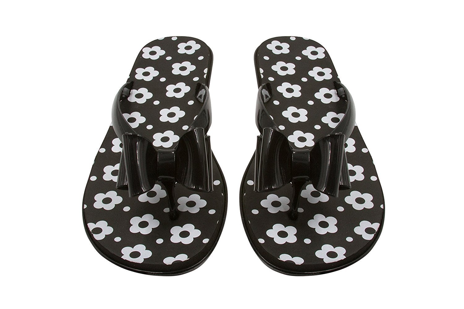 ladies jelly flip flops