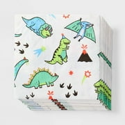 30ct Dinosaur Lunch Napkins - Spritz