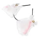thumbnail image 5 of Diadema con orejas de gato esponjosas, linda banda para el pelo de felpa con campana para fiesta de disfraces de Halloween, color blanco, 5 of 14