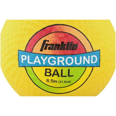 Franklin Sports 8.5" Inflated Playground Ball, Colors May Vary