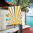 thumbnail image 4 of Hello Sunshine Summer 28x40 Double Sided for Outside, Colorful Sunshine Seasonal Large Garden Flag Outdoor Farmhouse Decoration 14-28, 4 of 6