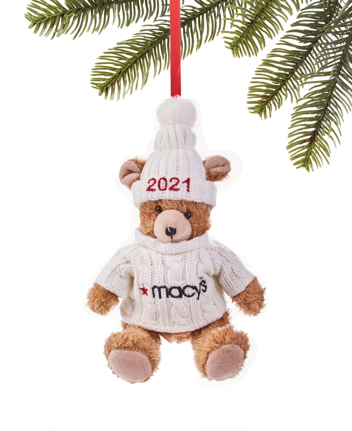 Holiday Lane Macy’s 2021 Macy’s Bear Ornament