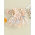 thumbnail image 3 of Suealasg Newborn Baby Girl Outfits Butterfly Ruffle Lace Romper Jumpsuit Bodysuit 1st Birthday Photoshoot Dress Summer Clothes, 3 of 9