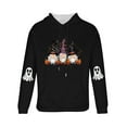 thumbnail image 5 of FDGIU Men's Halloween Hoodies - Oversized Ghost Graphic Pullover, Loose Fit Long Sleeve Sweatshirt, Casual Spooky Fall Outfit, 5 of 5