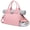 Pink, variant on Threns Yoga Mat Bag Tote, Portable Yoga Gym Bags for Women Men with Waterproof Wet Pocket and Adjustable Strap, Quick Access Storage Yoga Mat Bag Carrier