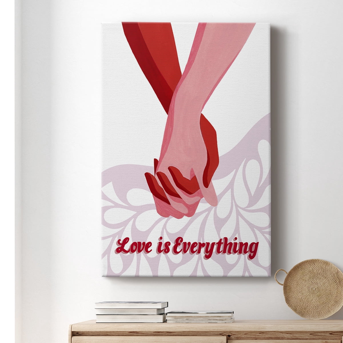 Groovy Love I Premium Gallery Wrapped Canvas - Ready to Hang