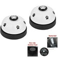 thumbnail image 3 of Pet , 2 Pack Metal Dog Training With Non Skid Rubber Bottoms Dog Doorbell For Potty Training Clear Ring Pet Tool Communication Device For Small Dogs Cats, 3 of 6