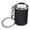B, variant on 2 in 1 Storage Keychain Secure Us Coin Holder with Click Action Portable Pocket Change Organizer for Quarters Dimes Nickels Alloy Purse Daily Use Fidget Stress Relief, 1 Pendant