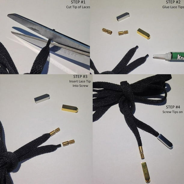 Shoelace aglets deals walmart
