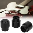 thumbnail image 1 of Knob Tip Cap, Long Service Life Pickup Switch Tip Cap, Convenient To Use Durable 10 Pcs for Instrument Lovers Guitar Black, 1 of 7