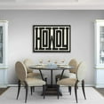 thumbnail image 5 of Framed Funky Big Howdy Canvas Wall Art Western Modern Decor Black and White Southwestern Country Ranch Sign Picture Print Minimalism Trendy Farmhouse Living Room Poster(12x16in Framed), 5 of 6