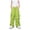 Light Green#9527, variant on BOOMNY Girls Baggy Cargo Pants Wide Leg Pants for Girl Trendy Solid Color Y2K Elastic Waist Lightweight Loose Fit Soft Athletic Joggers With Pocket